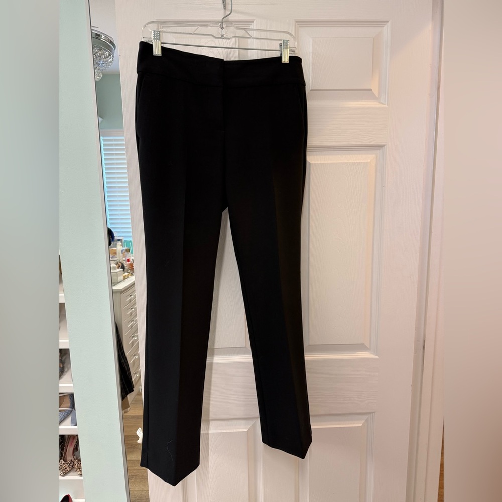 Ann Taylor Black Straight Leg Pants